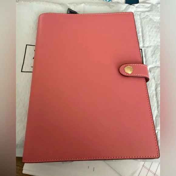 Coach Pink notebook/ pencil case- color Taffy - Picture 3 of 3